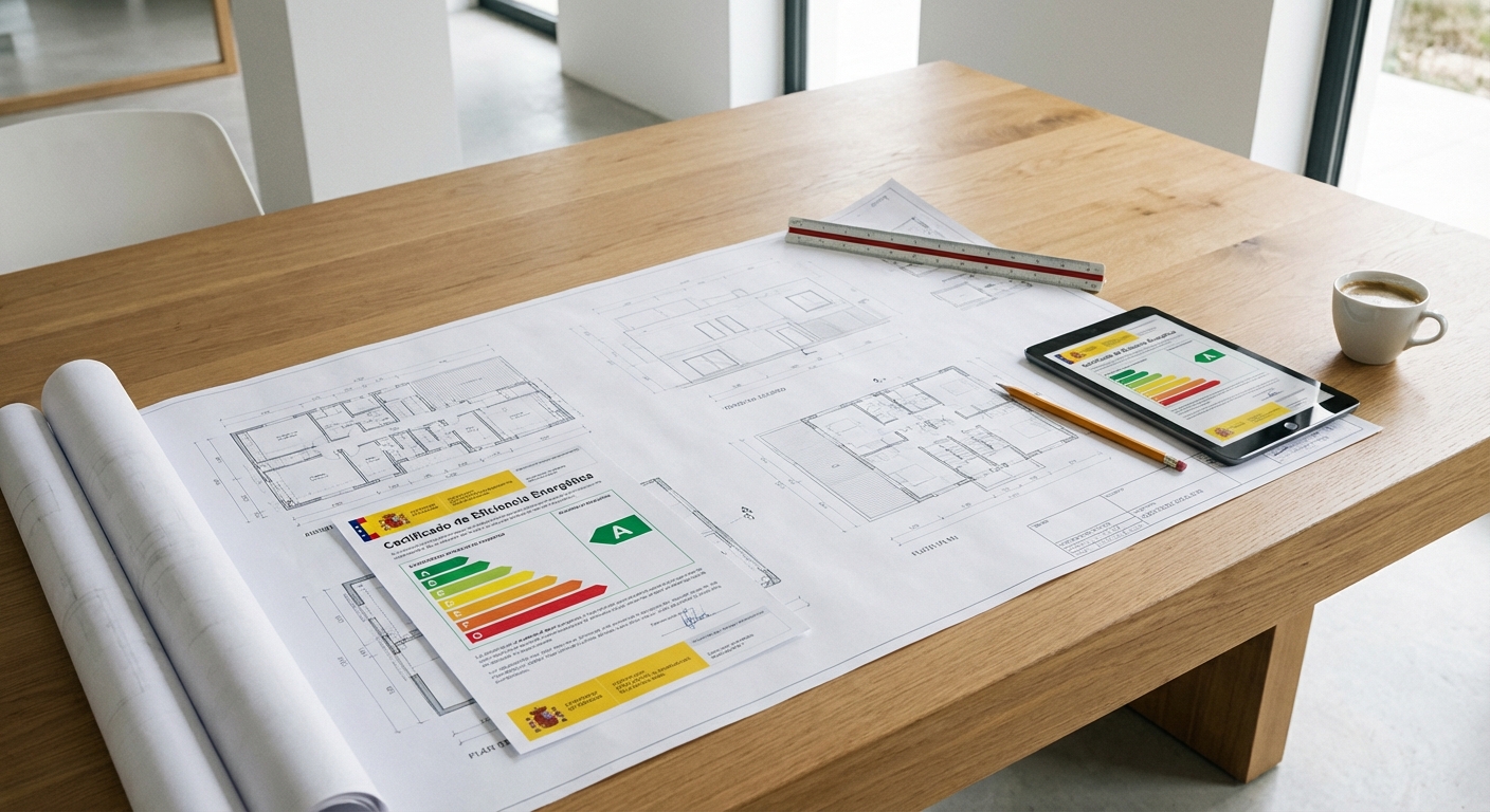 architect blueprints table