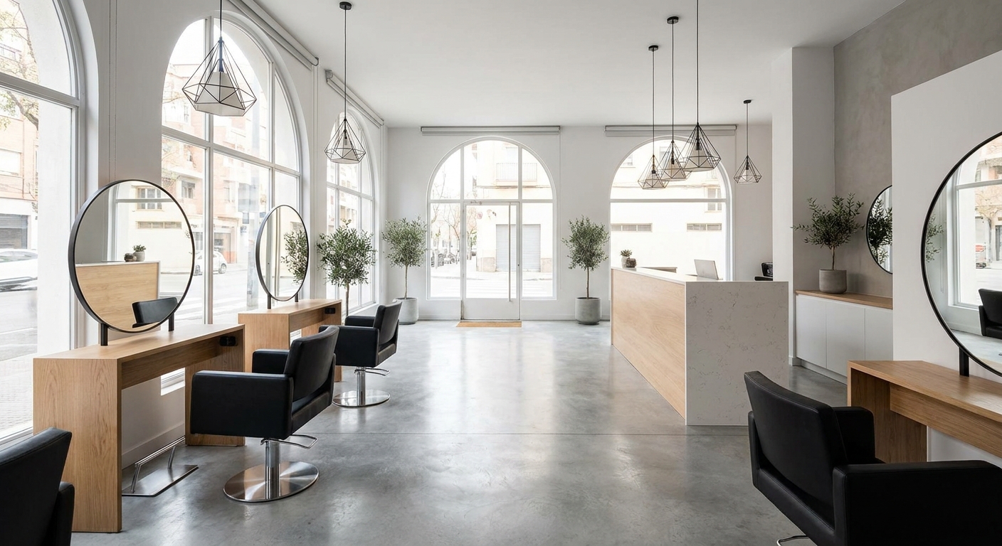 hair salon interior design