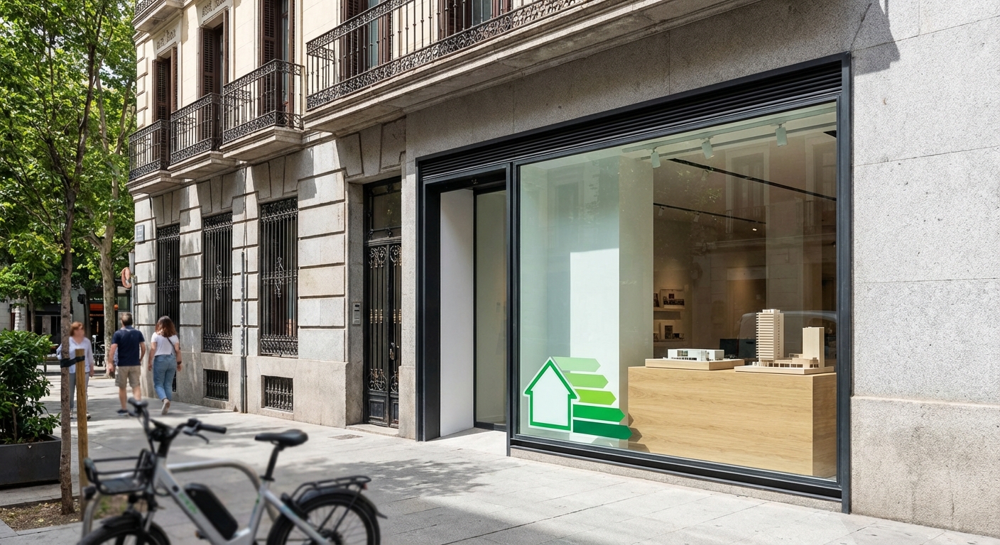 commercial storefront madrid architecture