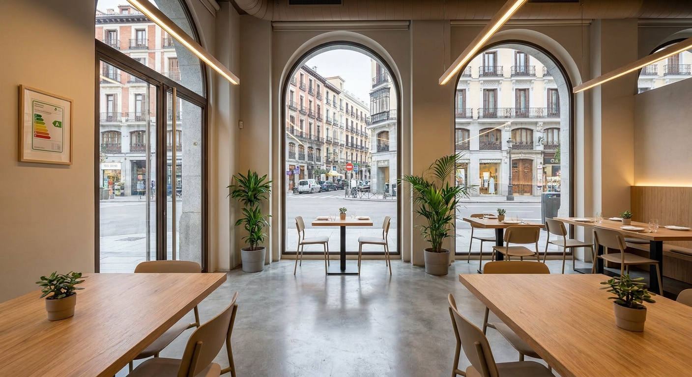 restaurant interior madrid