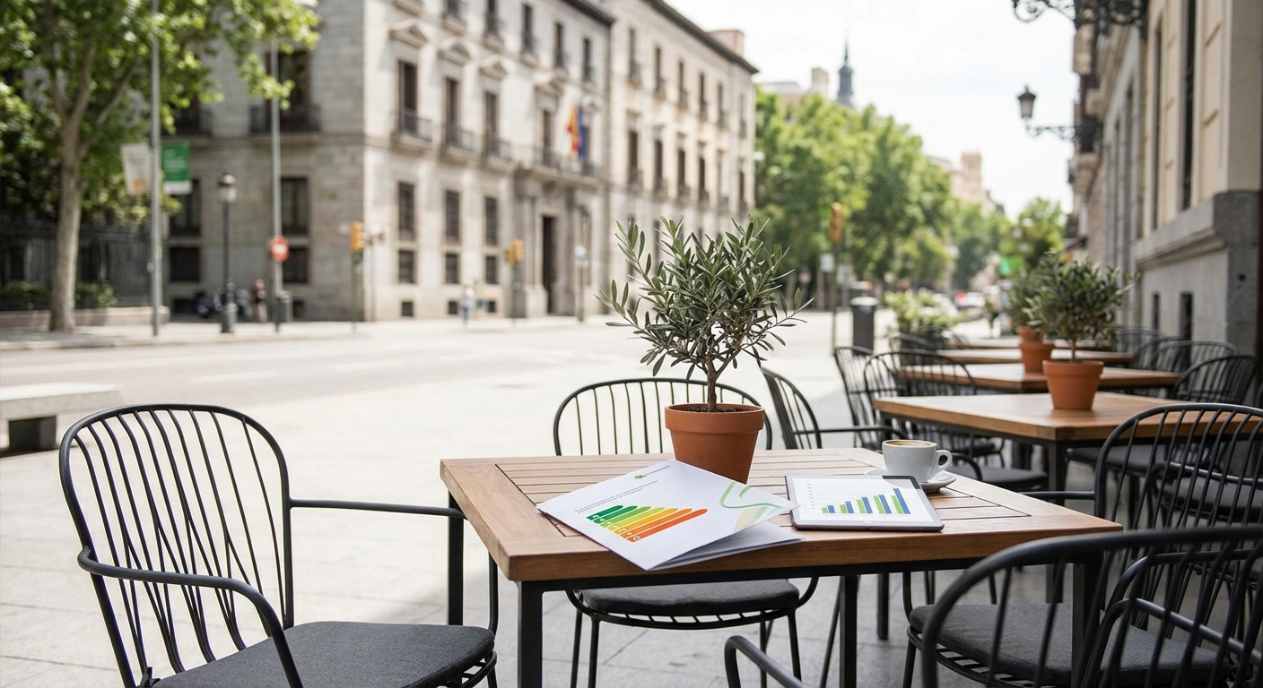 madrid cafe terrace